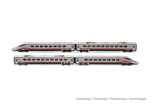 Arnold HN2577 FS Trenitalia 4-er Set ETR 610 Frecciargento Lackierung ECE Mailando – FrankfurT Ep.VI
